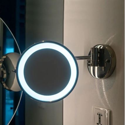 LED Wall cosmetic mirror LED/3W/6V IP44