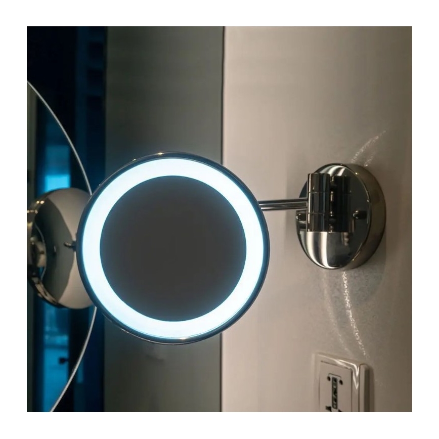 LED Wall cosmetic mirror LED/3W/6V IP44