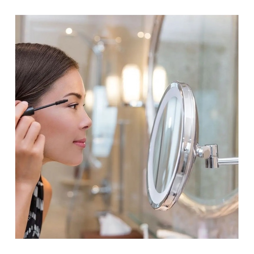 LED Wall cosmetic mirror LED/3W/6V IP44