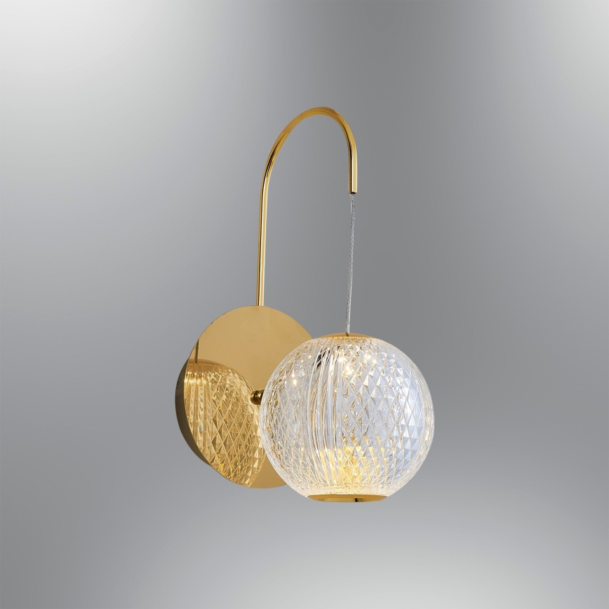 LED Wall Lamp CREMONA LED/5W/230V 3000K gold