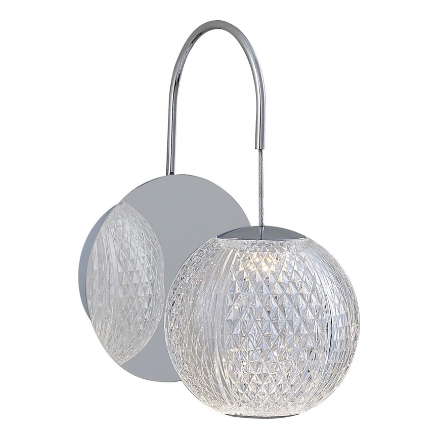 LED Wall Lamp CREMONA LED/5W/230V 3000K Matte Chrome