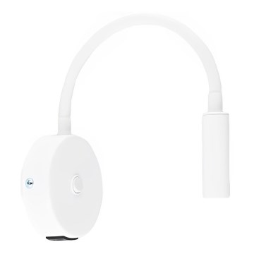 LED Wall lamp with USB port LAGOS 1xG9/3W/5V 4000K white