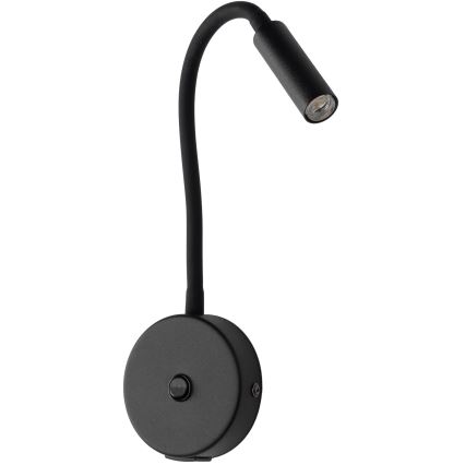 LED Wall lamp with USB port LAGOS 1xG9/3W/5V 4000K black