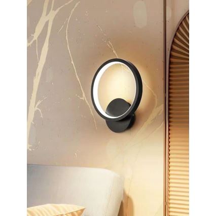 LED Wall Light 14W/230V, Black