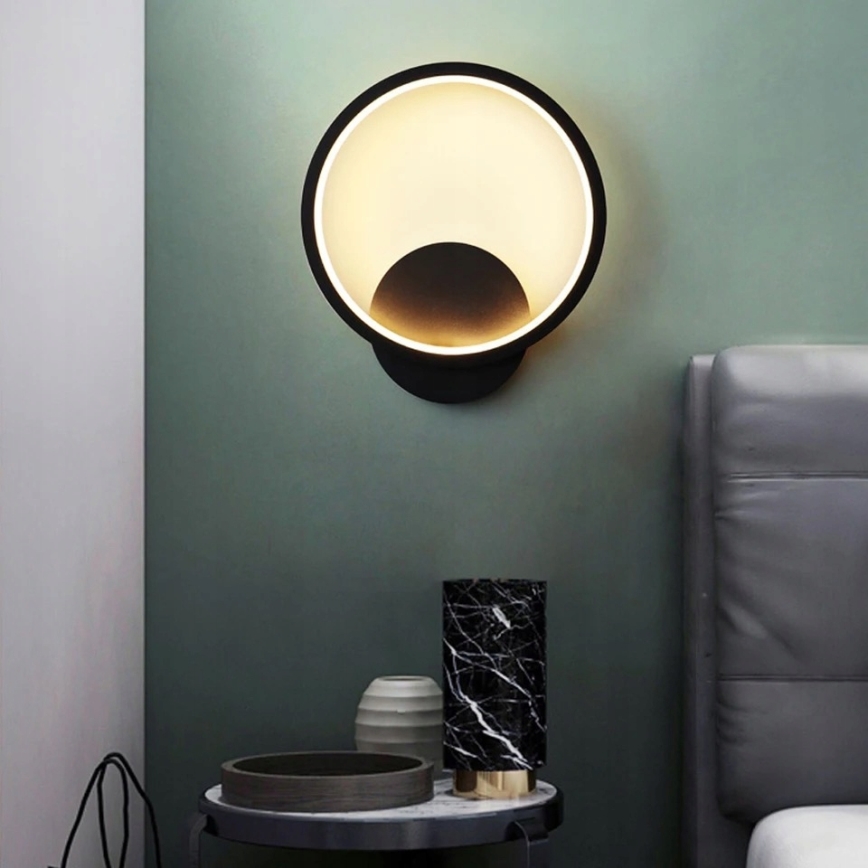 LED Wall Light 14W/230V, Black