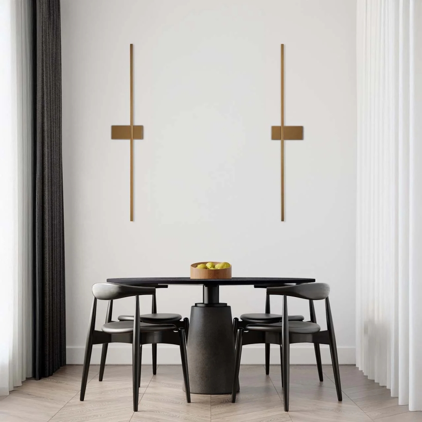 LED Wall Light AISHA LED/12W/230V 4000K 80 cm gold