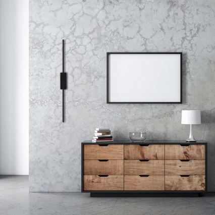 LED Wall Light AISHA LED/12W/230V 4000K Black