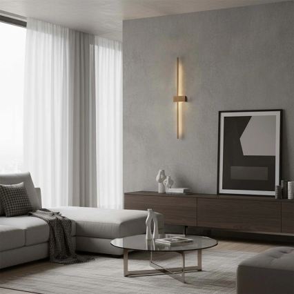 LED Wall Light AISHA LED/12W/230V/4000K Gold