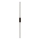 LED Wall Light AISHA LED/20W/230V 4000K 120 cm Black