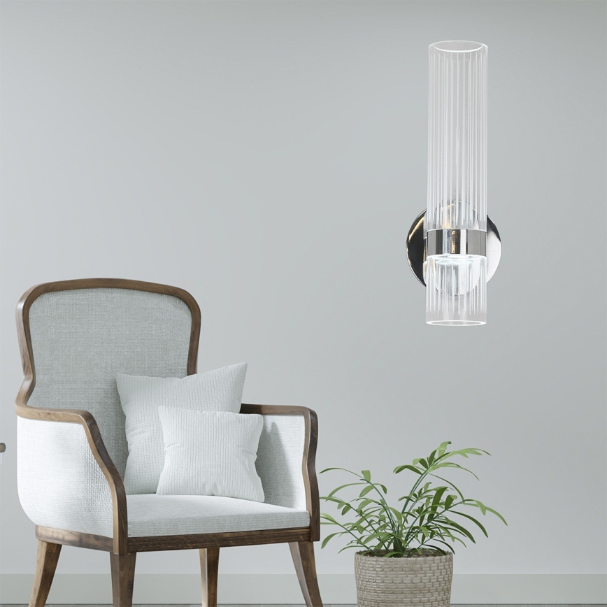 LED Wall Light AMBIENTE LED/6W/230V 3000/4000/6000K Polished Chrome