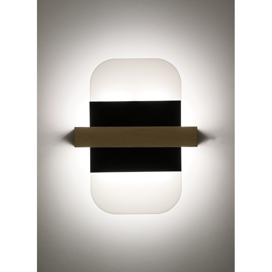 LED Wall light APRIL LED/6W/230V white/black