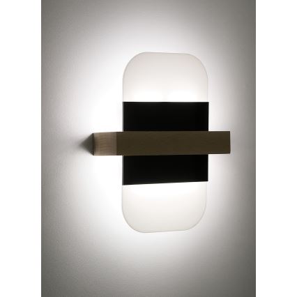 LED Wall light APRIL LED/6W/230V white/black