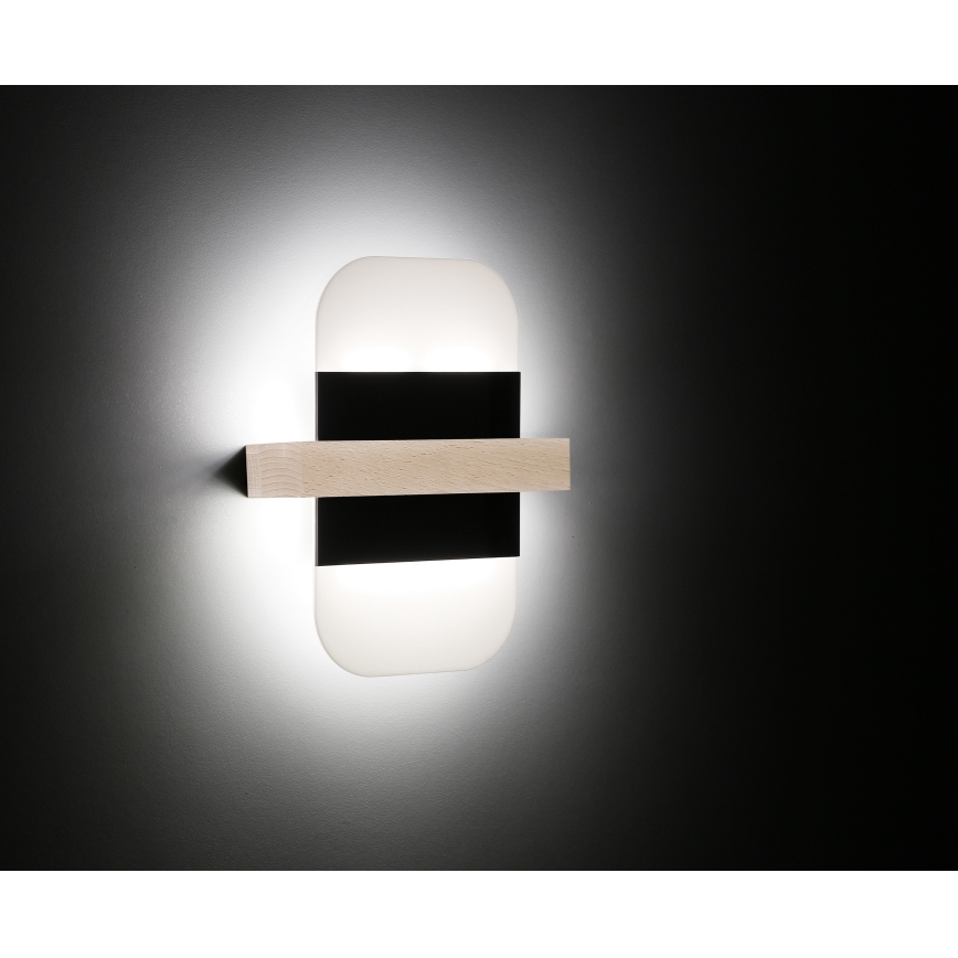 LED Wall light APRIL LED/6W/230V white/black