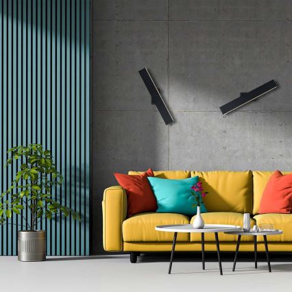 LED Wall Light BERNADETTA LED/10W/230V 4000K black