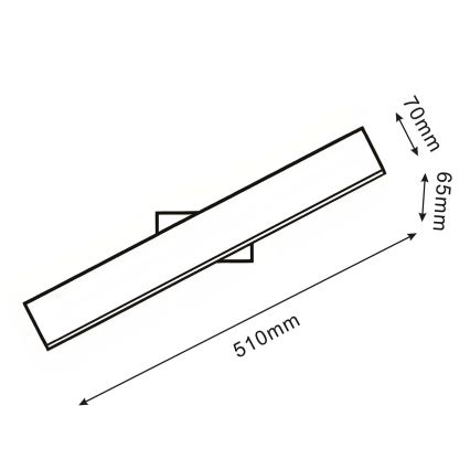 LED Wall Light BERNADETTA LED/10W/230V 4000K White