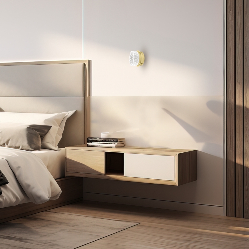 LED Wall light ELEGANCE LED/9W/230V gold