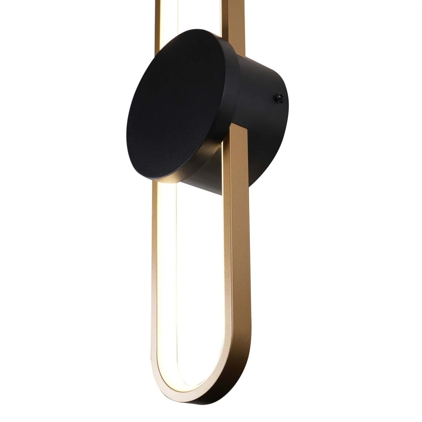 LED Wall Light FLORENTYNA LED/24W/230V 4000K Gold/Black