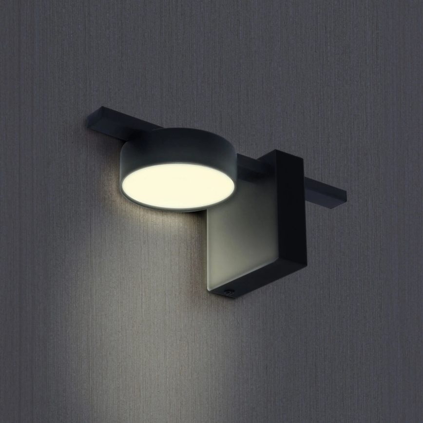 LED Wall light JOY 1xGX53/6W/230V black