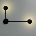 LED Wall light JOY 2xGX53/6W/230V black