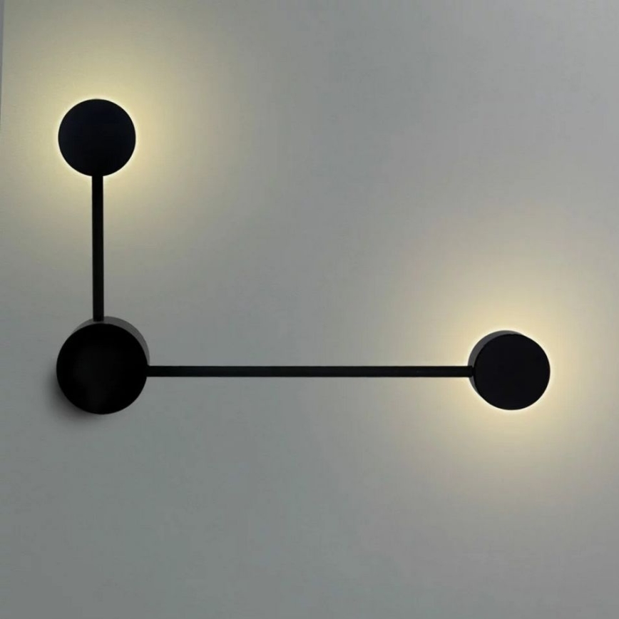 LED Wall light JOY 2xGX53/6W/230V black