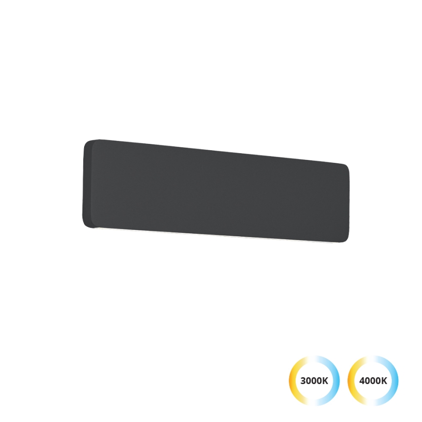 LED Wall Light KELDA LED/12W/230V 3000K/4000K Black