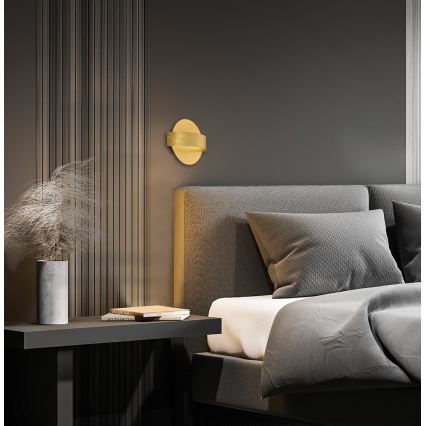 LED Wall Light KOBEN LED/11W/230V, Gold