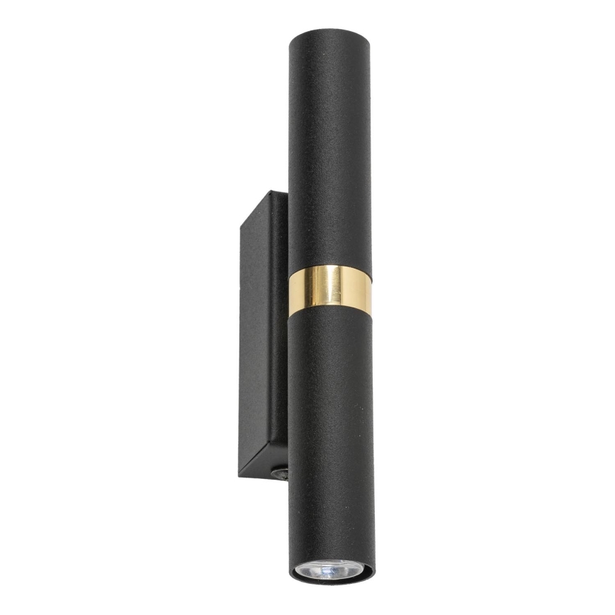 LED Wall light LAGOS 2xG9/3W/230V 4000K black/gold