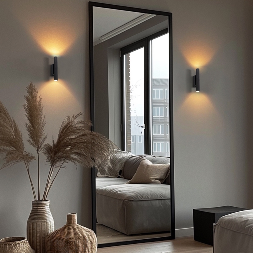 LED Wall light LAGOS 2xG9/3W/230V 4000K black