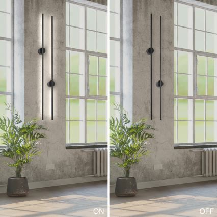 LED Wall light LANA LED/12W/230V 4000K black