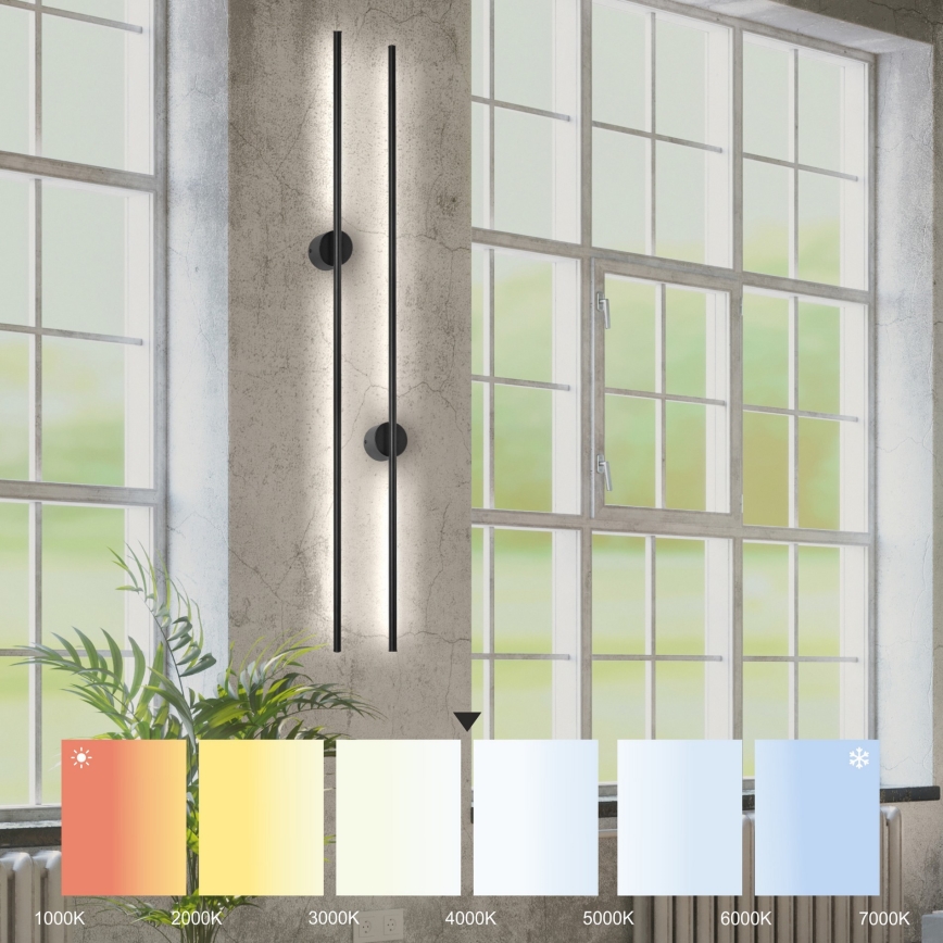 LED Wall light LANA LED/12W/230V 4000K black
