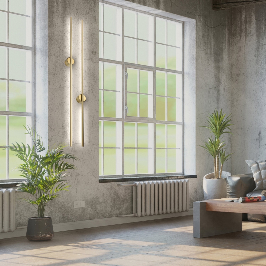 LED Wall Light LANA LED/12W/230V 4000K Matte Gold