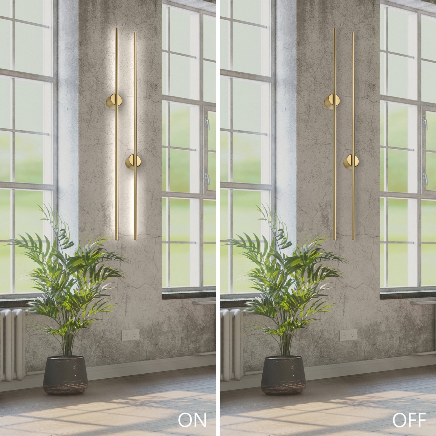 LED Wall Light LANA LED/12W/230V 4000K Matte Gold