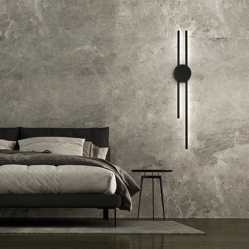 LED Wall light LANA LED/15W/230V 4000K black