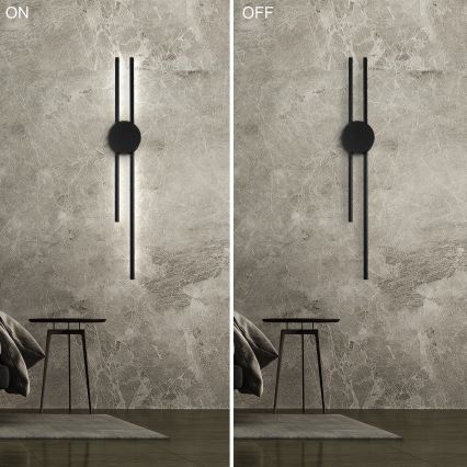 LED Wall light LANA LED/15W/230V 4000K black