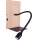 LED Wall light LECTOR LED/2,5W/230V USB oak