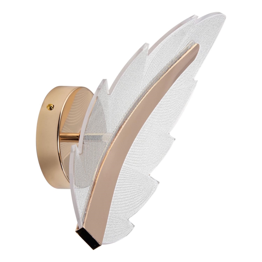 LED Wall light LED/12W/230V gold