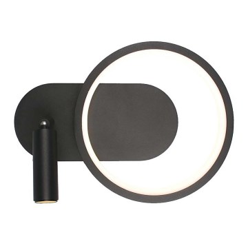 LED Wall light LED/14W/230V 3000K black