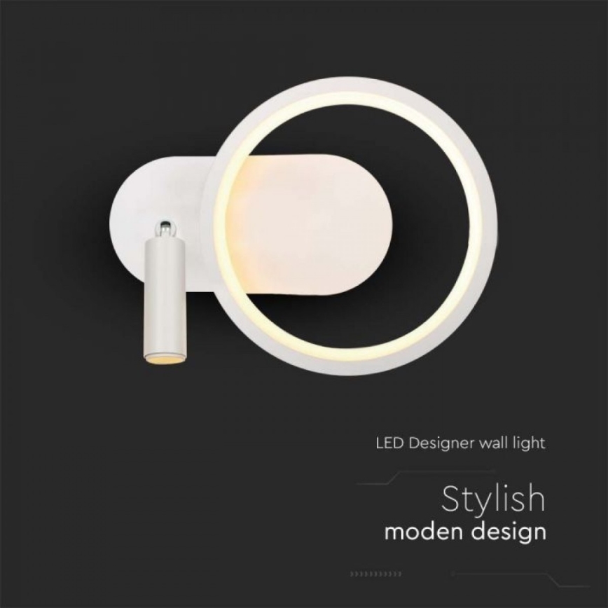 LED Wall light LED/14W/230V 4000K white