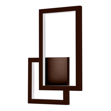 LED Wall light LED/20W/230V 3000K brown