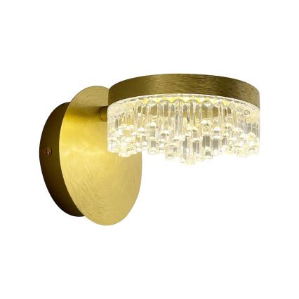 LED Wall Light LED/4W/230V Gold