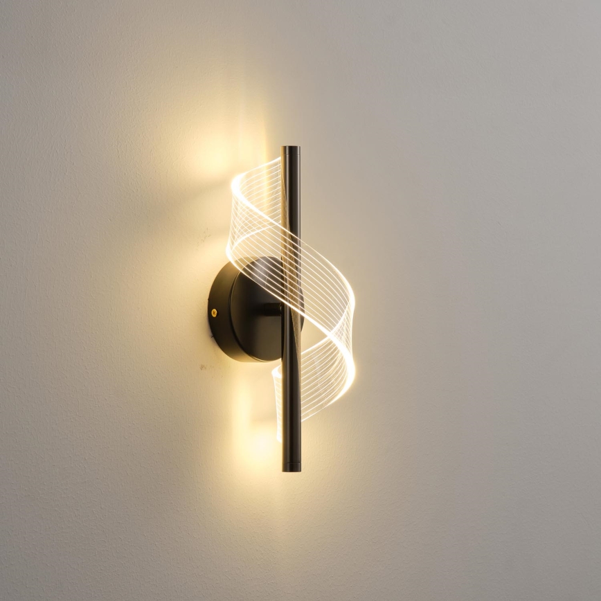 LED Wall light LED/8W/230V 3000K black