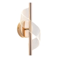 LED Wall light LED/8W/230V 3000K gold