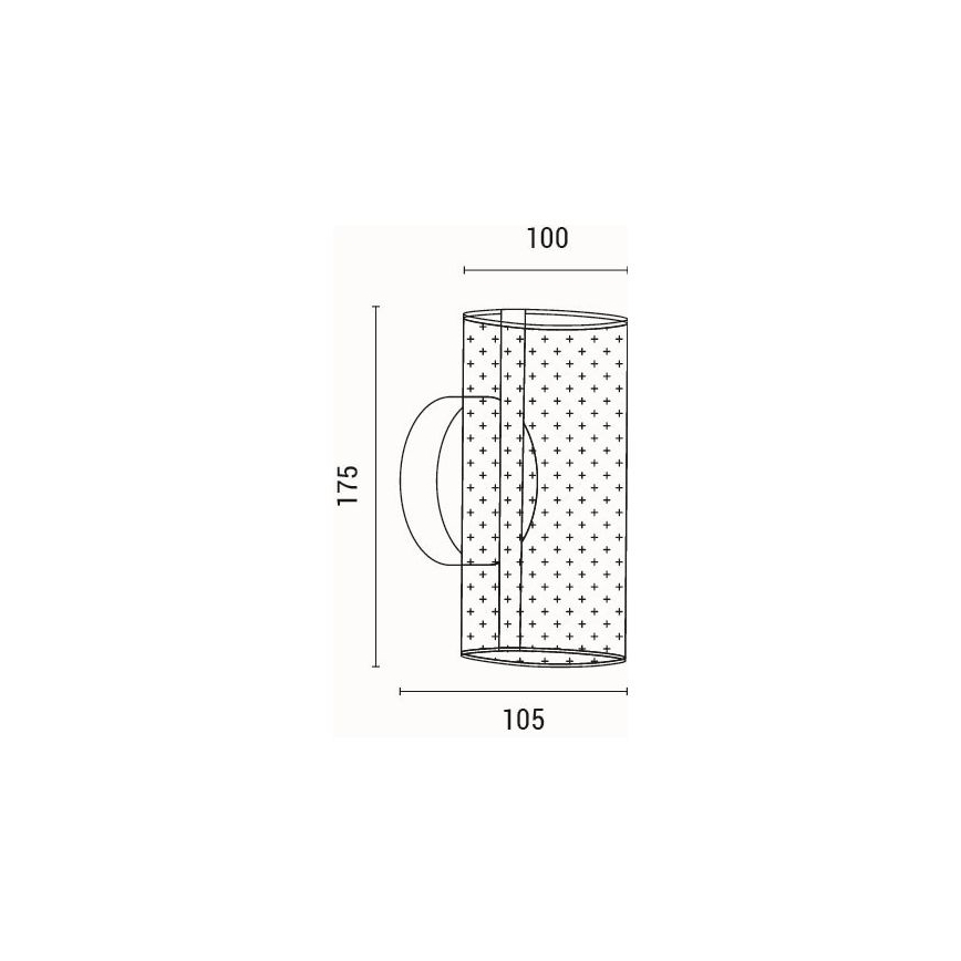 LED Wall light LED/8W/230V 3000K