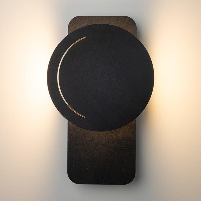 LED Wall light LITO LED/7W/230V black