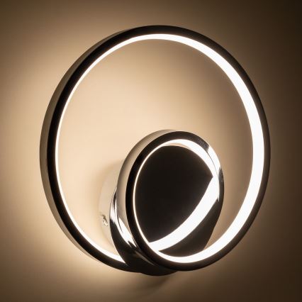 LED Wall light LUCERO LED/13W/230V shiny chrome