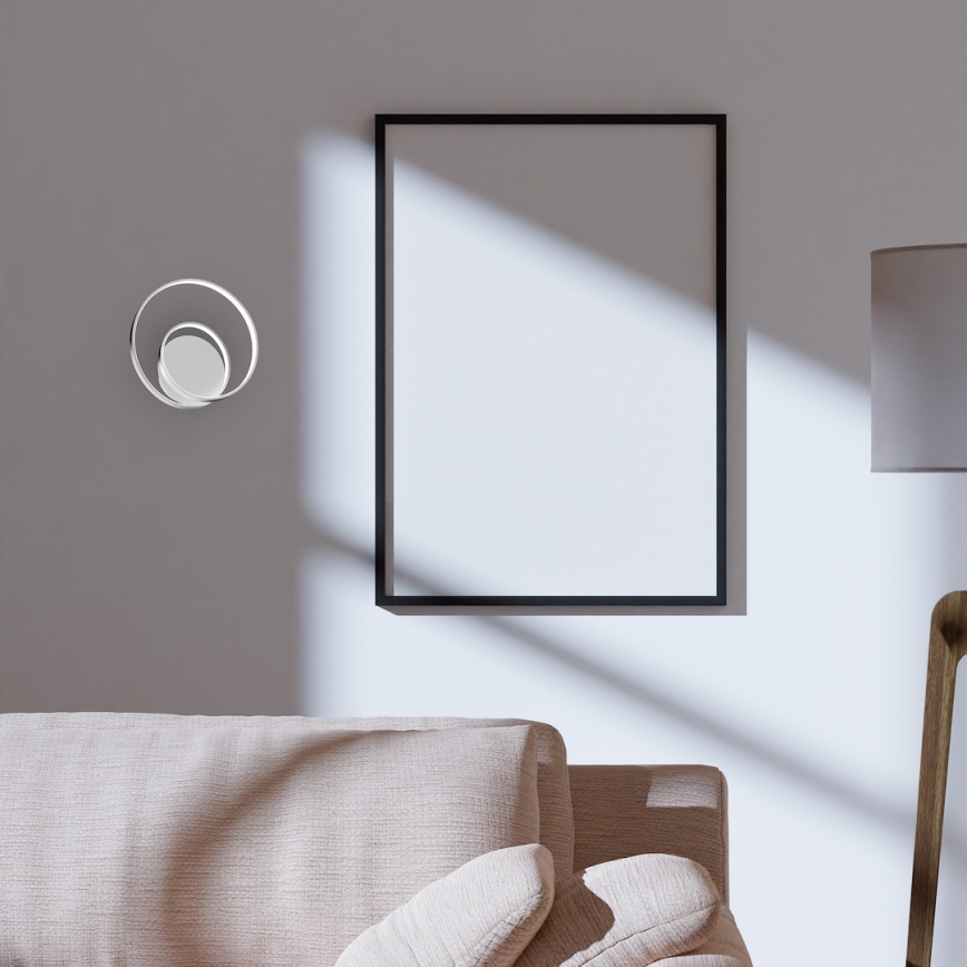LED Wall light LUCERO LED/13W/230V shiny chrome