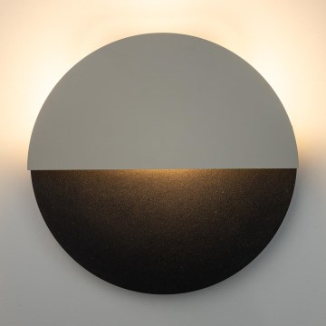 LED Wall light LUNA LED/7W/230V d. 36 cm black/beige