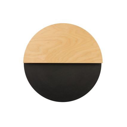 LED Wall light LUNA LED/7W/230V d. 36 cm black/beige