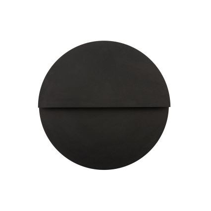 LED Wall light LUNA LED/7W/230V d. 36 cm black