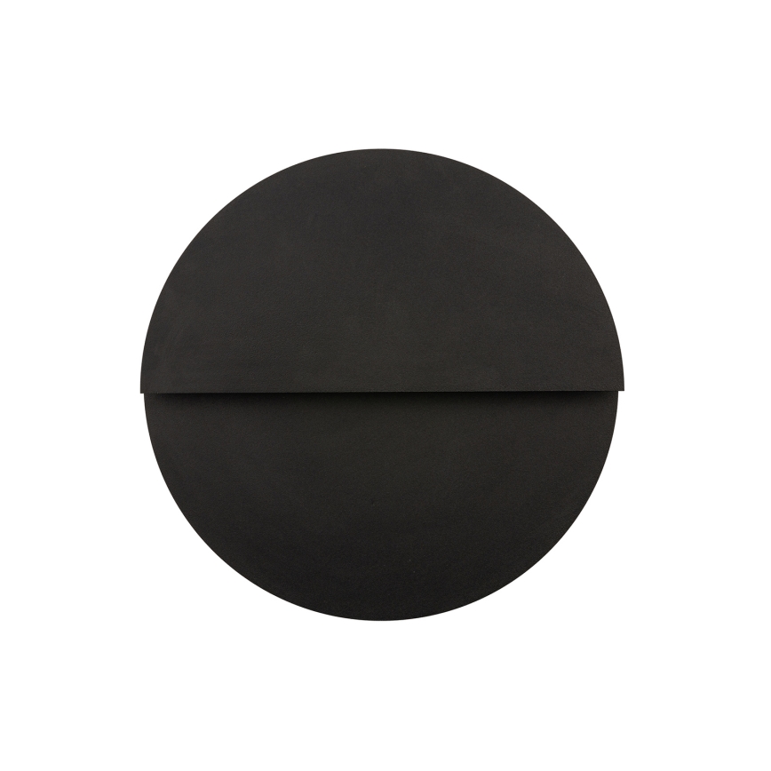 LED Wall light LUNA LED/7W/230V d. 36 cm black